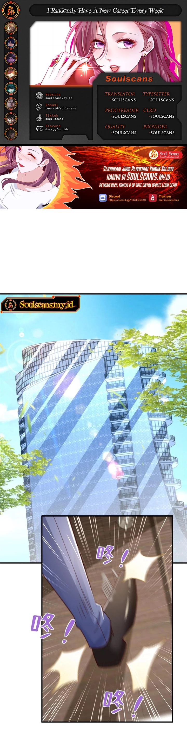 I Randomly Have A New Career Every Week Chapter 727 Bahasa Indonesia