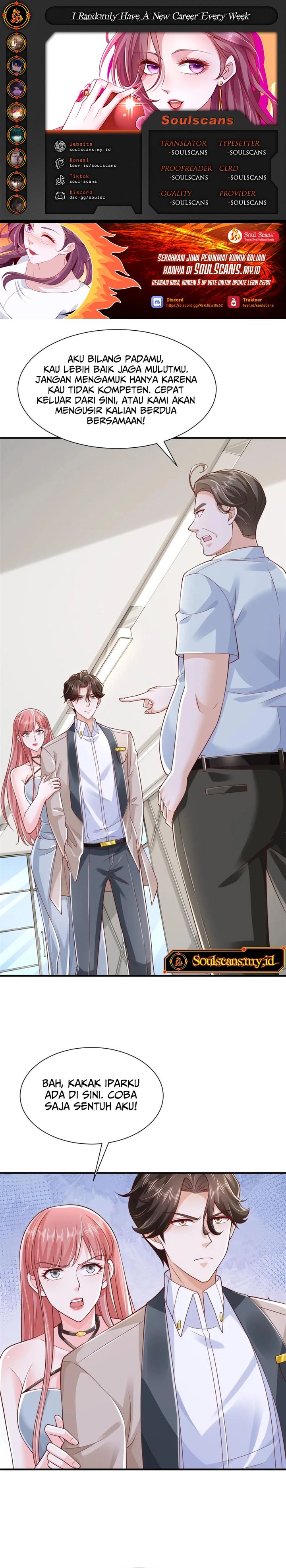 I Randomly Have A New Career Every Week Chapter 730 Bahasa Indonesia