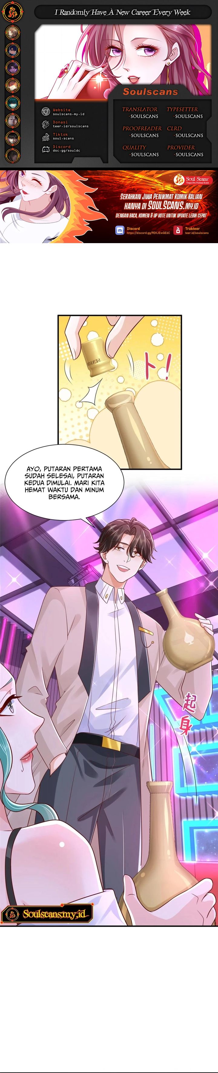 I Randomly Have A New Career Every Week Chapter 737 Bahasa Indonesia