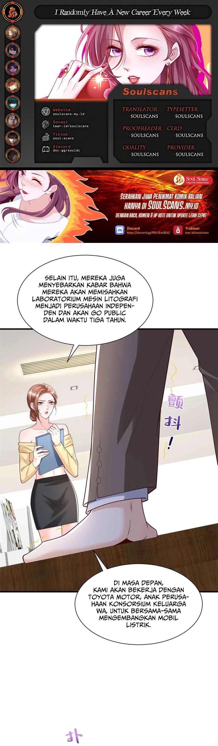 I Randomly Have A New Career Every Week Chapter 782 Bahasa Indonesia