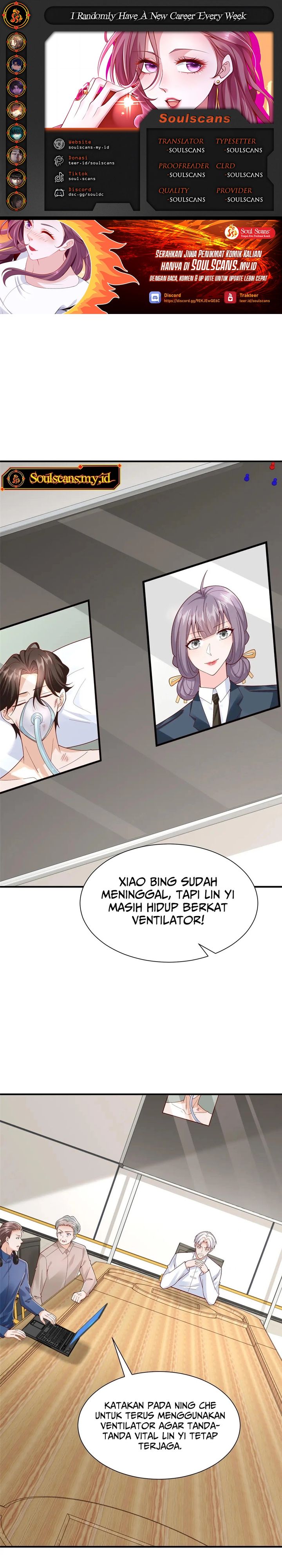 I Randomly Have A New Career Every Week Chapter 815 Bahasa Indonesia