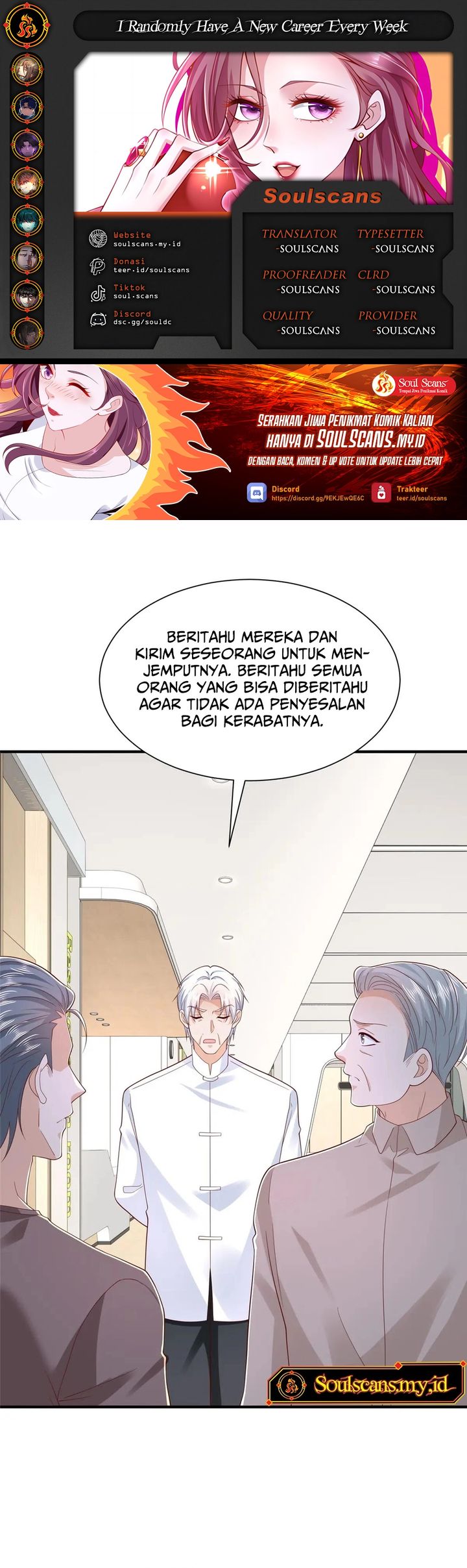 I Randomly Have A New Career Every Week Chapter 819 Bahasa Indonesia