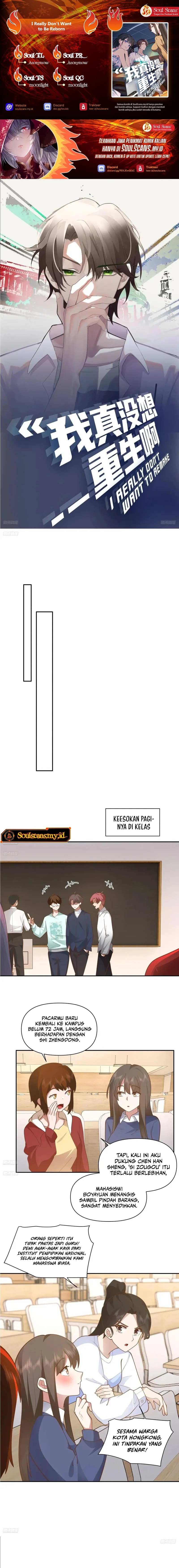I Really Don’t Want to Be Reborn Chapter 286 Bahasa Indonesia