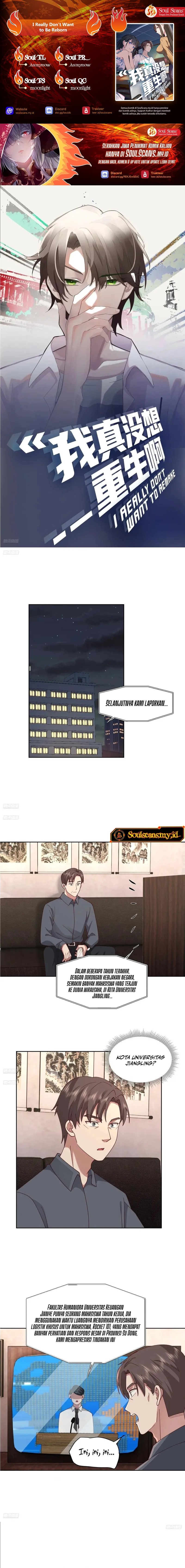 I Really Don’t Want to Be Reborn Chapter 288 Bahasa Indonesia