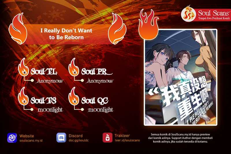 I Really Don’t Want to Be Reborn Chapter 295 Bahasa Indonesia