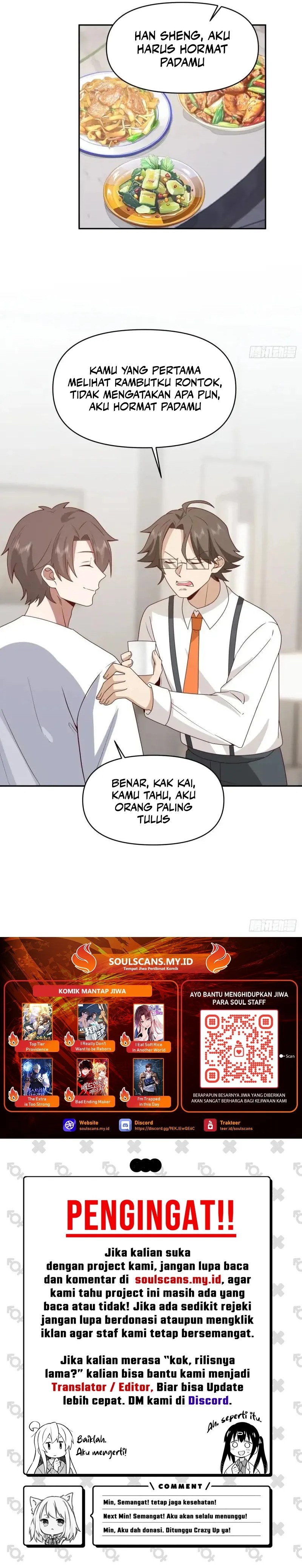 I Really Don’t Want to Be Reborn Chapter 297 Bahasa Indonesia