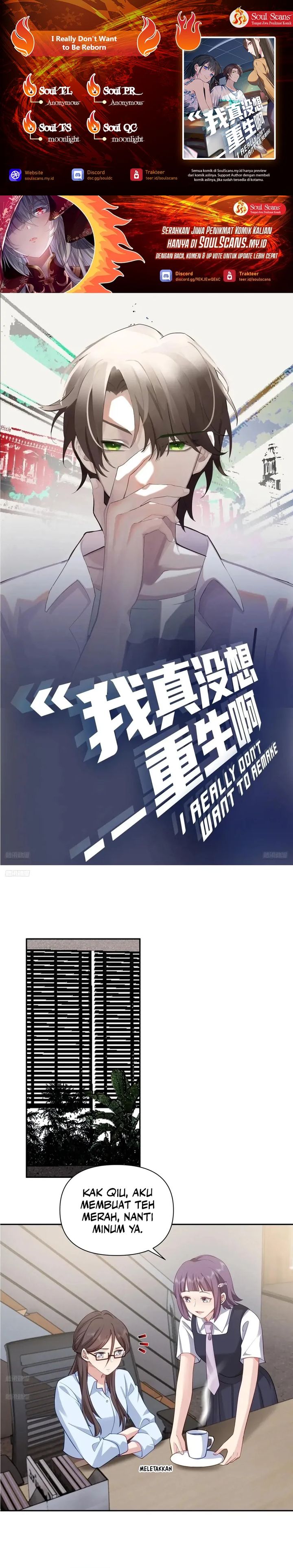 I Really Don’t Want to Be Reborn Chapter 324 Bahasa Indonesia