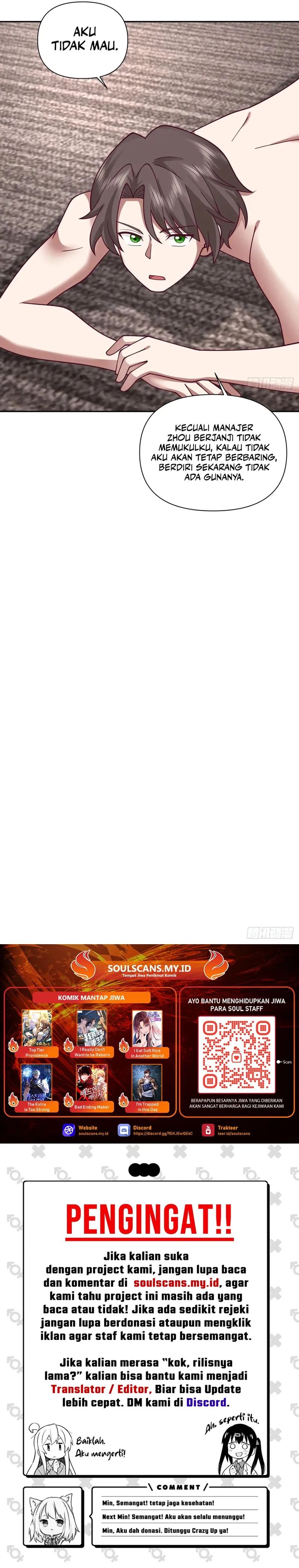 I Really Don’t Want to Be Reborn Chapter 324 Bahasa Indonesia