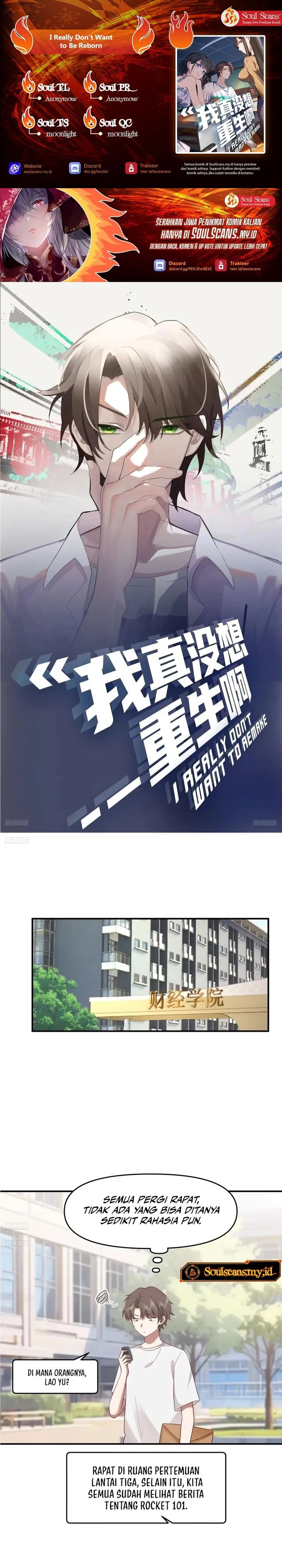 I Really Don’t Want to Be Reborn Chapter 334 Bahasa Indonesia