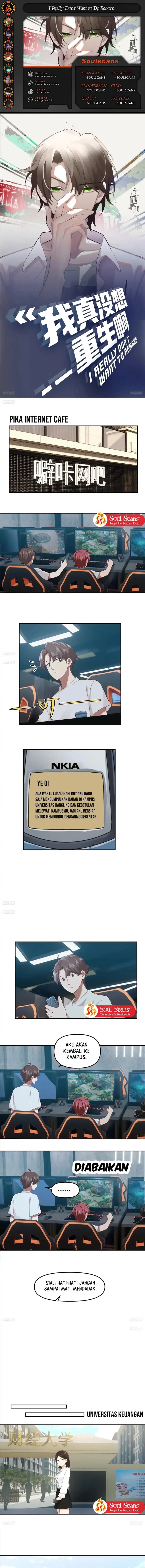 I Really Don’t Want to Be Reborn Chapter 350 Bahasa Indonesia