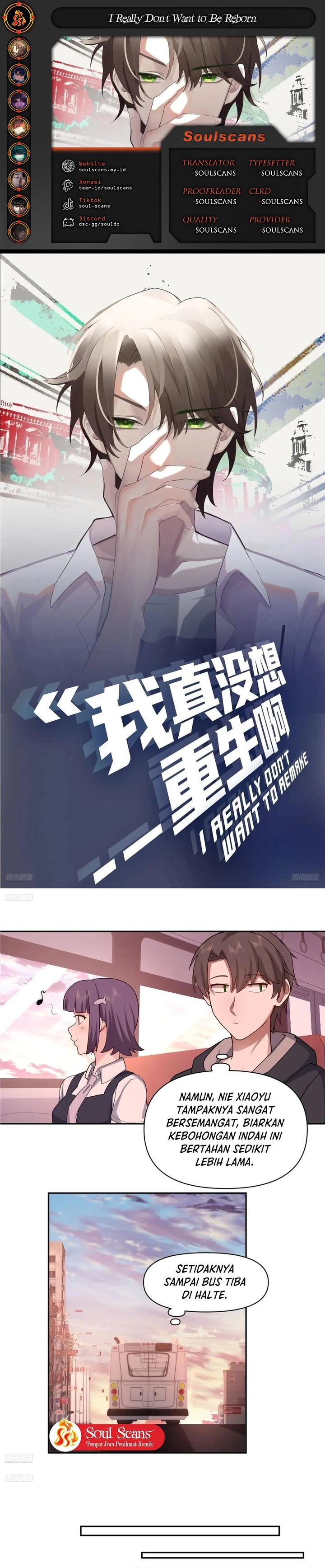 I Really Don’t Want to Be Reborn Chapter 362 Bahasa Indonesia