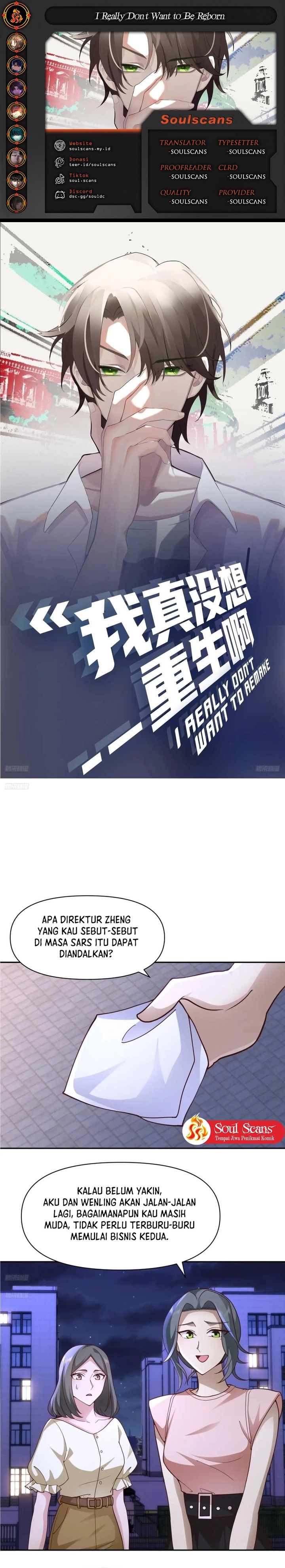 I Really Don’t Want to Be Reborn Chapter 376 Bahasa Indonesia