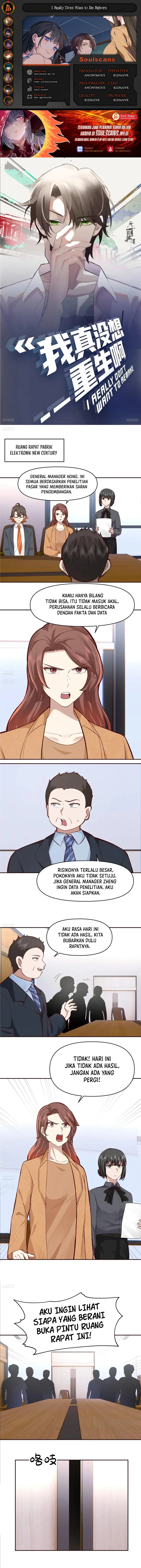 I Really Don’t Want to Be Reborn Chapter 404 Bahasa Indonesia