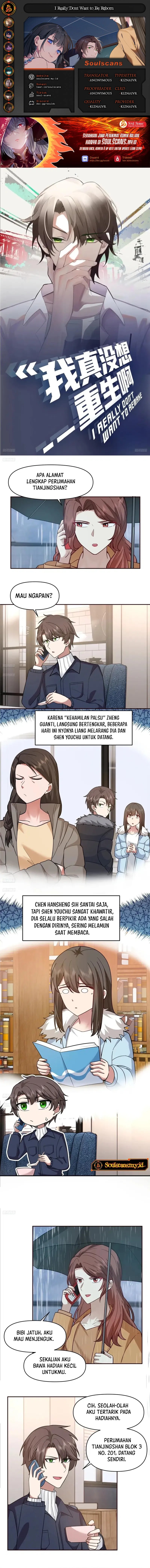 I Really Don’t Want to Be Reborn Chapter 406 Bahasa Indonesia