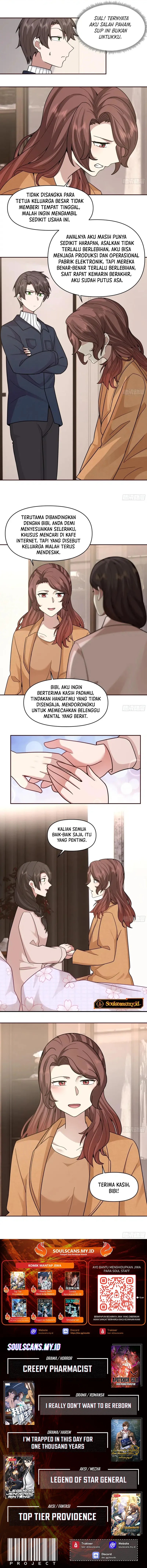I Really Don’t Want to Be Reborn Chapter 406 Bahasa Indonesia