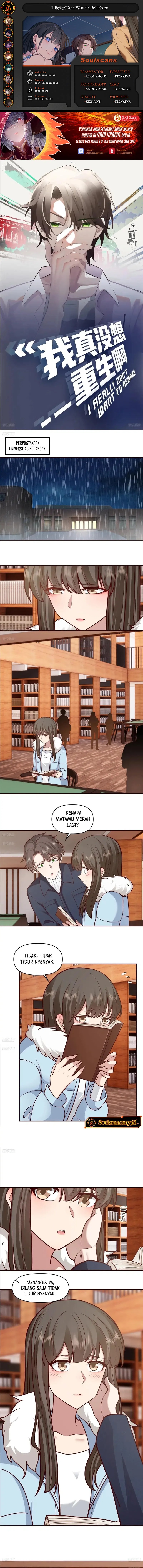 I Really Don’t Want to Be Reborn Chapter 409 Bahasa Indonesia