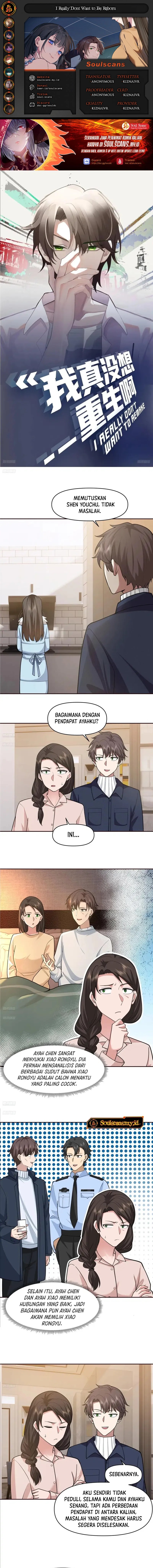 I Really Don’t Want to Be Reborn Chapter 410 Bahasa Indonesia