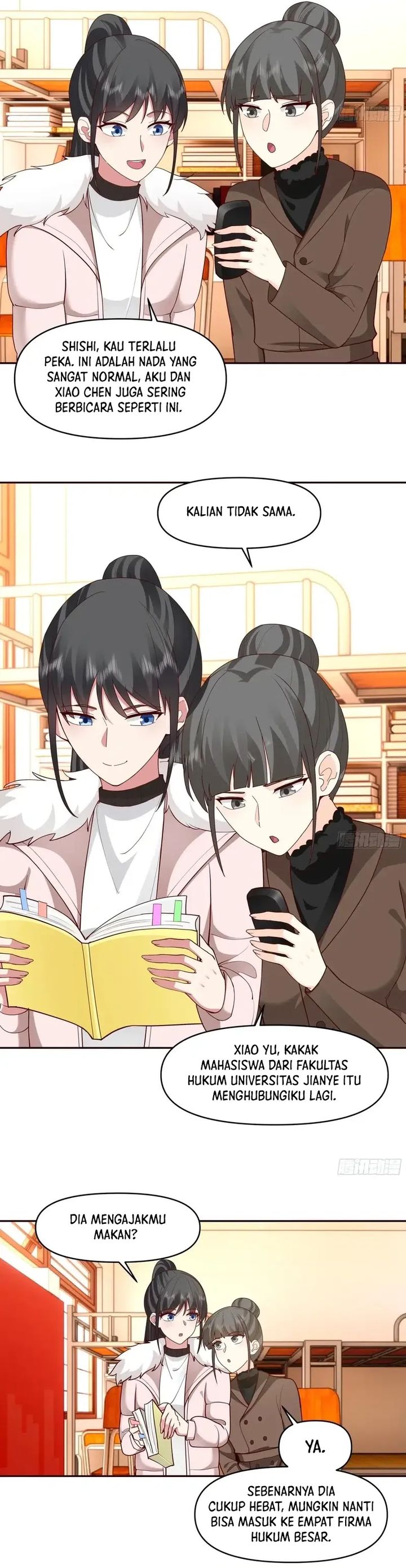 I Really Don’t Want to Be Reborn Chapter 414 Bahasa Indonesia