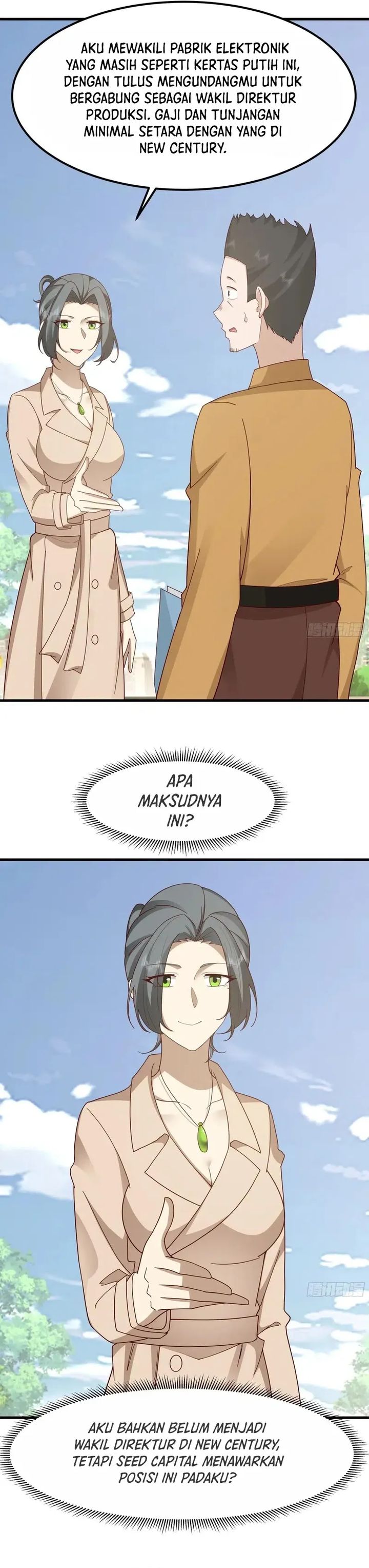 I Really Don’t Want to Be Reborn Chapter 418 Bahasa Indonesia