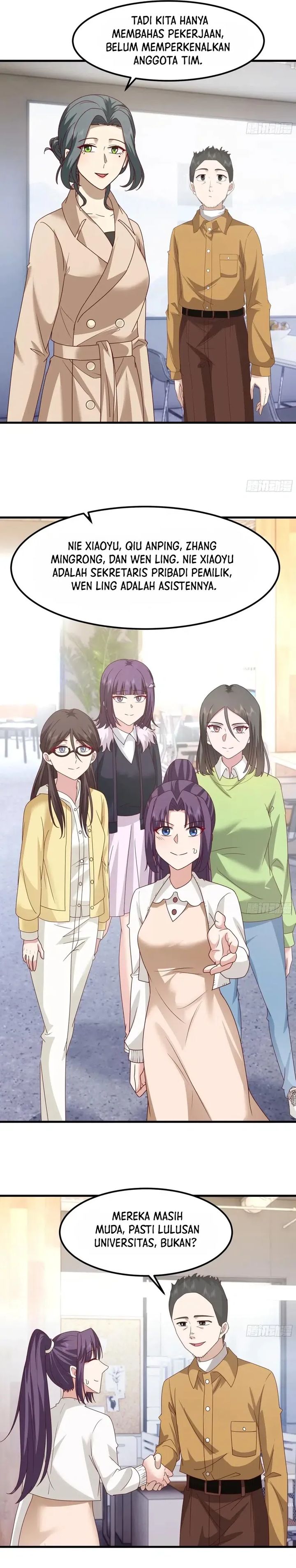 I Really Don’t Want to Be Reborn Chapter 418 Bahasa Indonesia