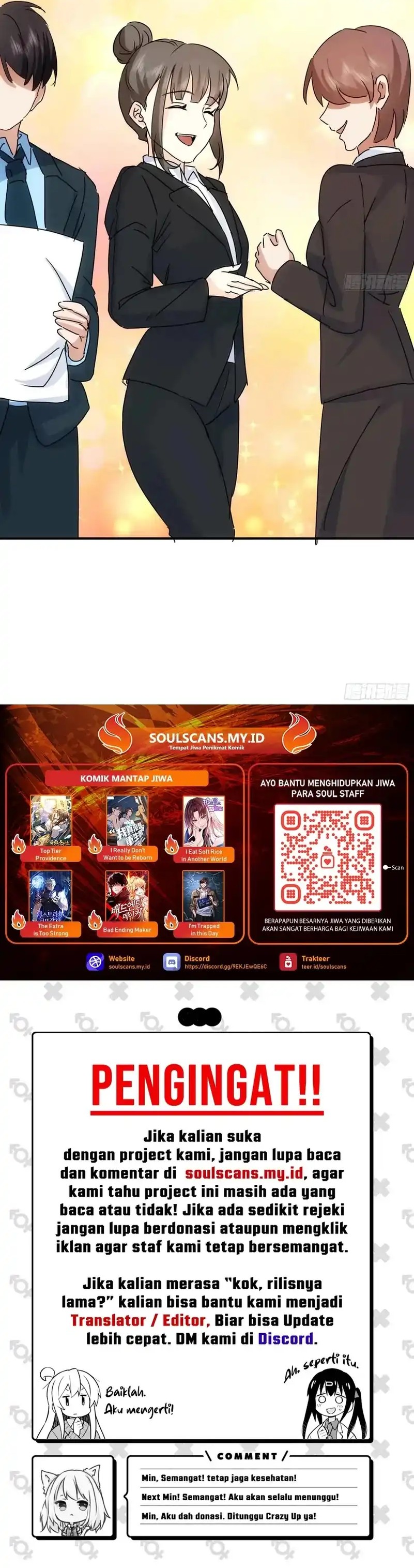 I Really Don’t Want to Be Reborn Chapter 425 Bahasa Indonesia