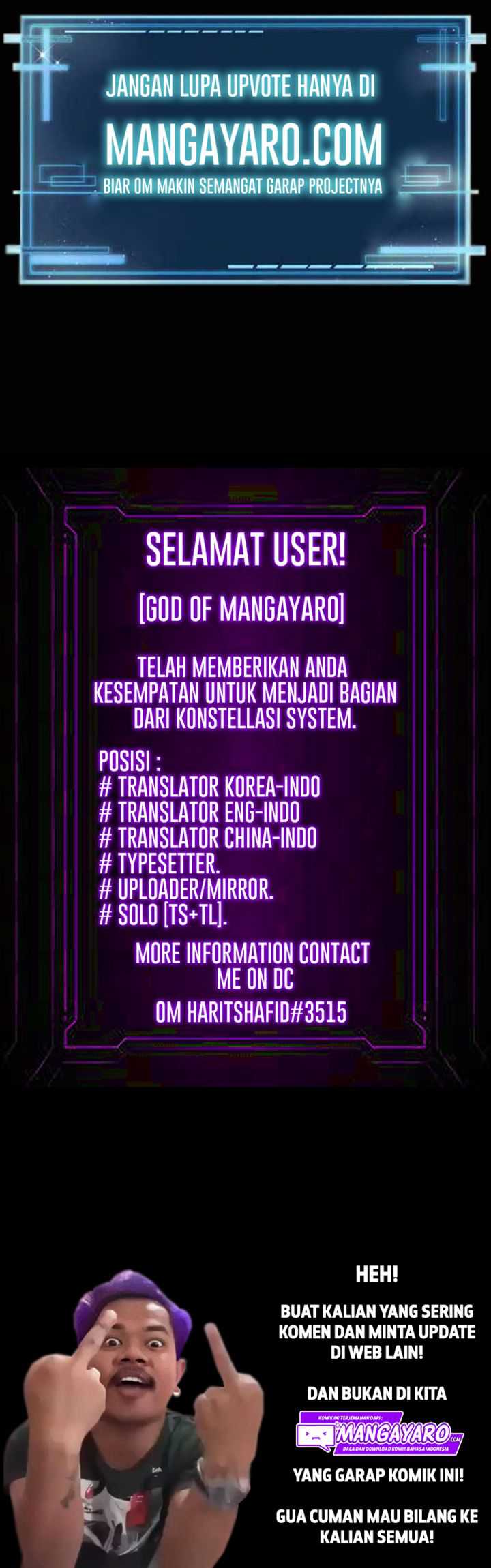 I Really Don’t Want to Be the First Chapter 33 Bahasa Indonesia