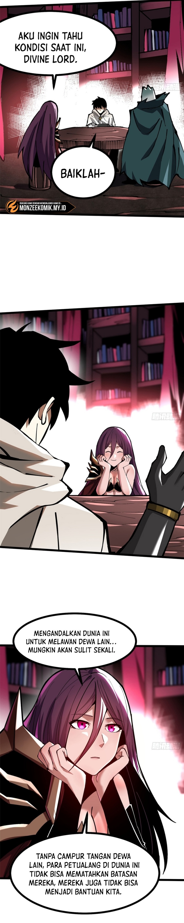 I Really Don’t Want to Learn Forbidden Spells Chapter 108 Bahasa Indonesia