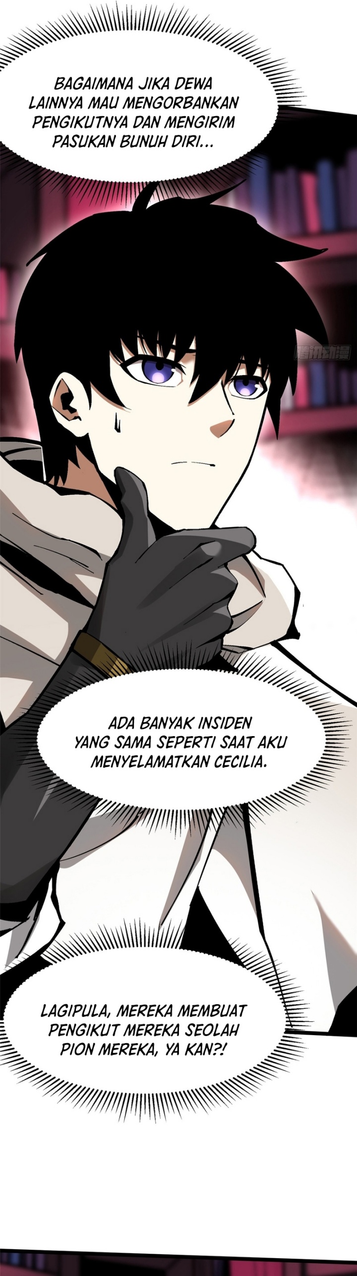 I Really Don’t Want to Learn Forbidden Spells Chapter 108 Bahasa Indonesia