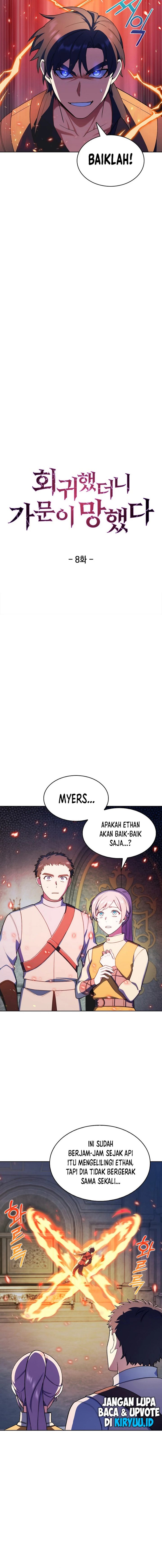I Regressed to My Ruined Family Chapter 08 Bahasa Indonesia