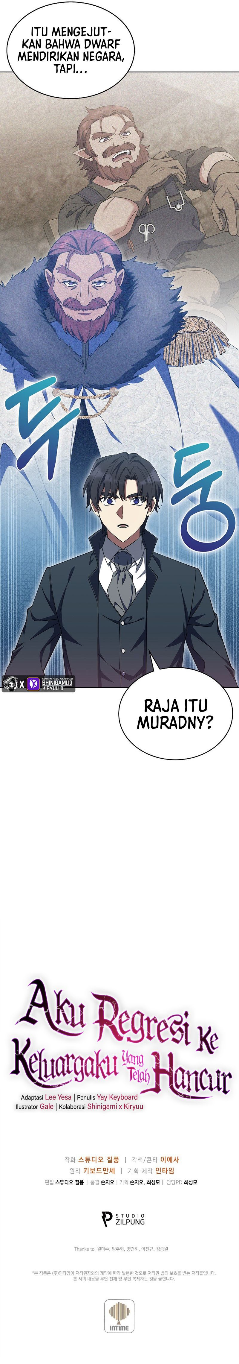 I Regressed to My Ruined Family Chapter 37 Bahasa Indonesia