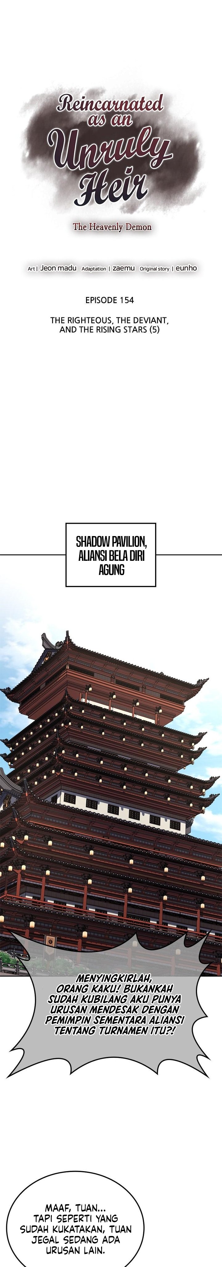 I Reincarnated As The Crazed Heir Chapter 154 Bahasa Indonesia