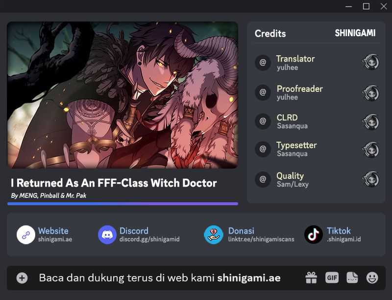 I Returned As An FFF-Class Witch Doctor chapter 55