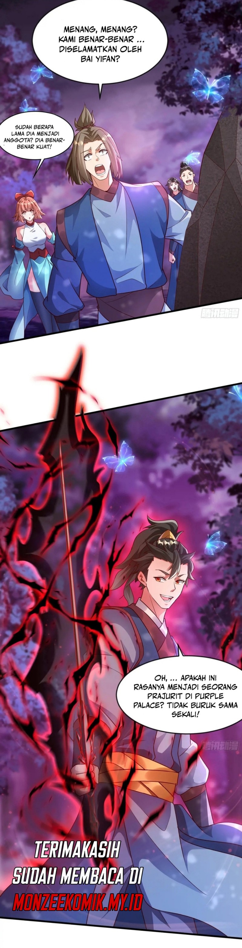 I Scared the Divine Lord as I handed over the Ancient Immortal Pill Chapter 46 Bahasa Indonesia