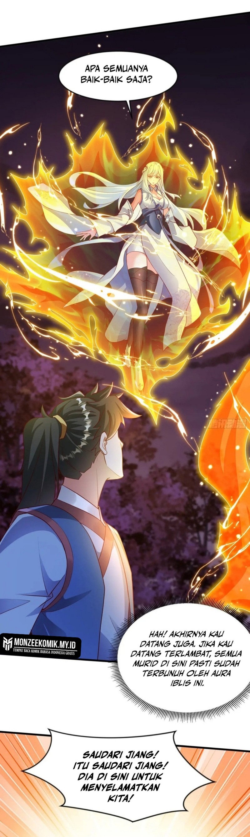 I Scared the Divine Lord as I handed over the Ancient Immortal Pill Chapter 46 Bahasa Indonesia