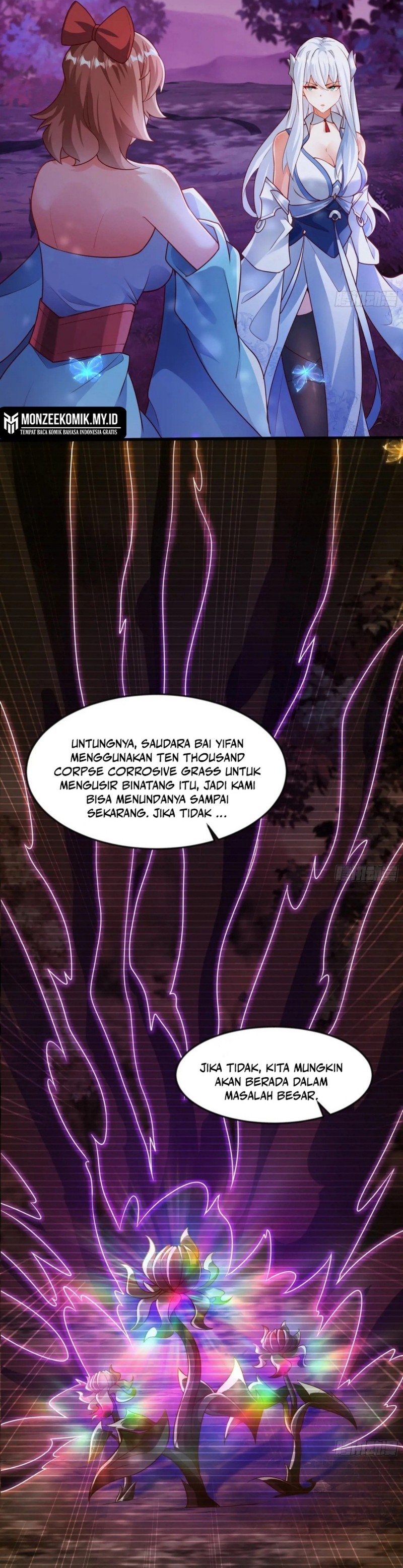 I Scared the Divine Lord as I handed over the Ancient Immortal Pill Chapter 46 Bahasa Indonesia