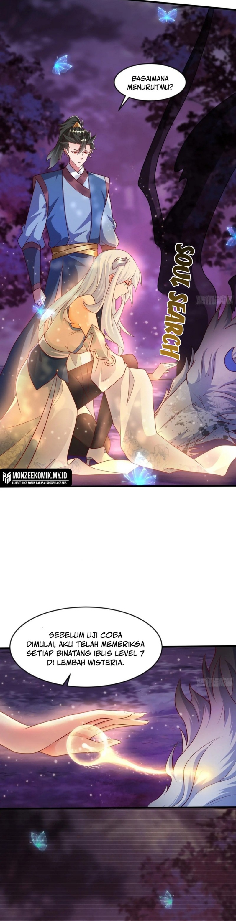 I Scared the Divine Lord as I handed over the Ancient Immortal Pill Chapter 46 Bahasa Indonesia