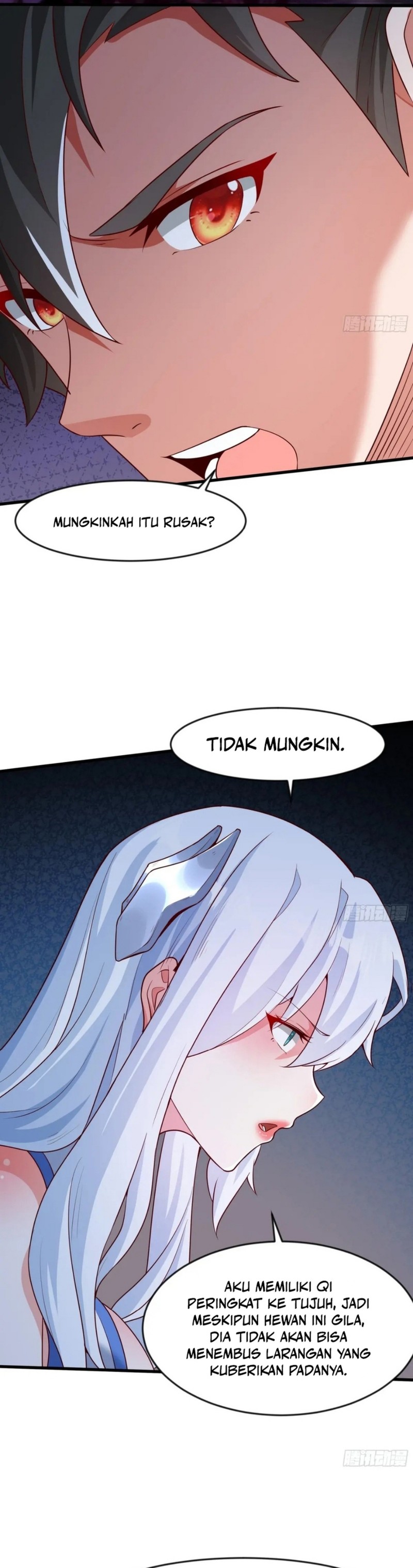 I Scared the Divine Lord as I handed over the Ancient Immortal Pill Chapter 46 Bahasa Indonesia