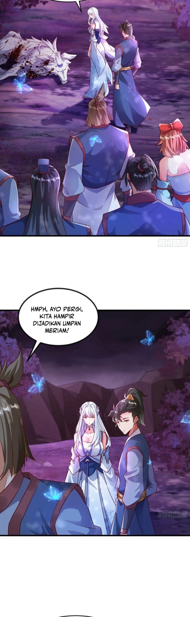 I Scared the Divine Lord as I handed over the Ancient Immortal Pill Chapter 46 Bahasa Indonesia