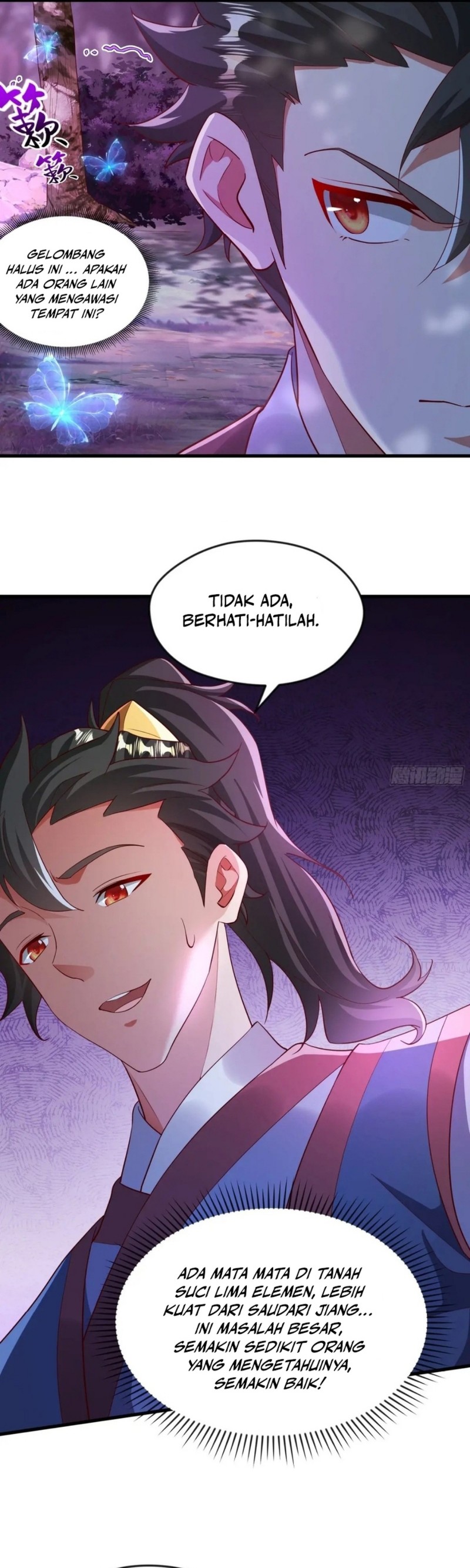 I Scared the Divine Lord as I handed over the Ancient Immortal Pill Chapter 46 Bahasa Indonesia