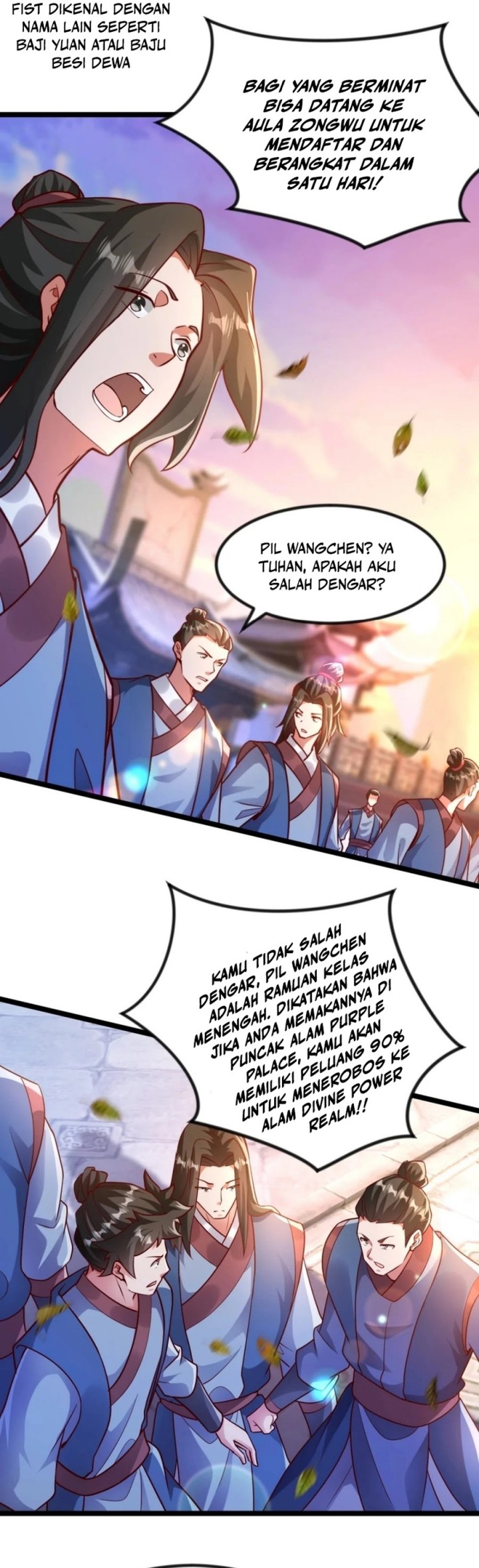 I Scared the Divine Lord as I handed over the Ancient Immortal Pill chapter 49