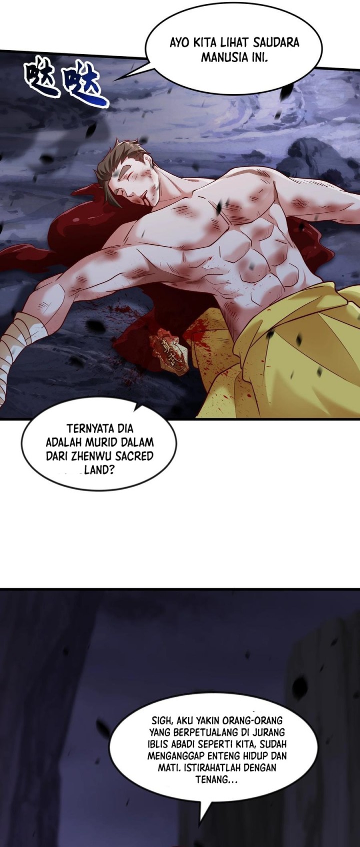 I Scared the Divine Lord as I handed over the Ancient Immortal Pill chapter 59