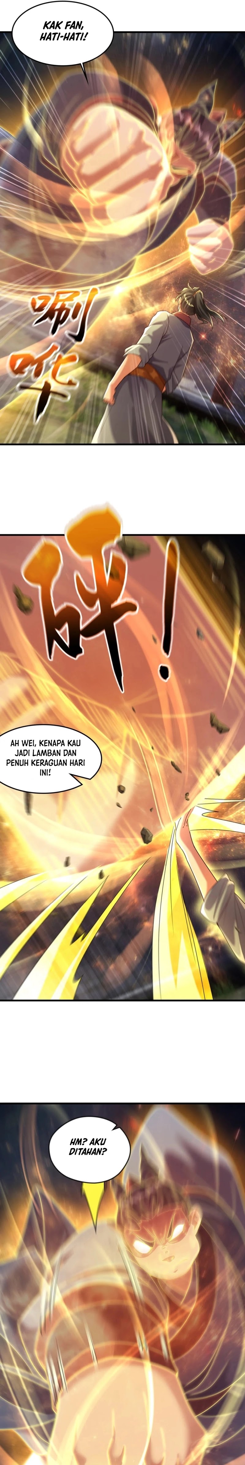 I Scared the Divine Lord as I handed over the Ancient Immortal Pill Chapter 71 Bahasa Indonesia