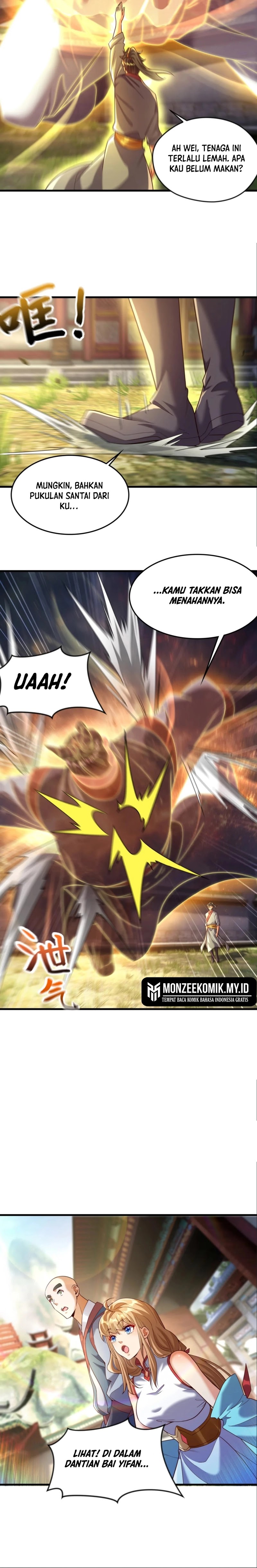 I Scared the Divine Lord as I handed over the Ancient Immortal Pill Chapter 71 Bahasa Indonesia