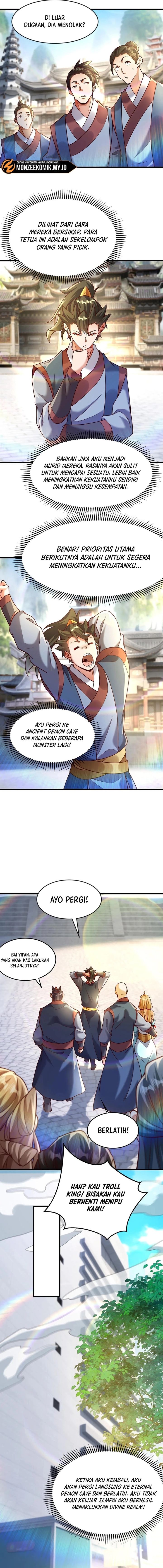 I Scared the Divine Lord as I handed over the Ancient Immortal Pill Chapter 81 Bahasa Indonesia