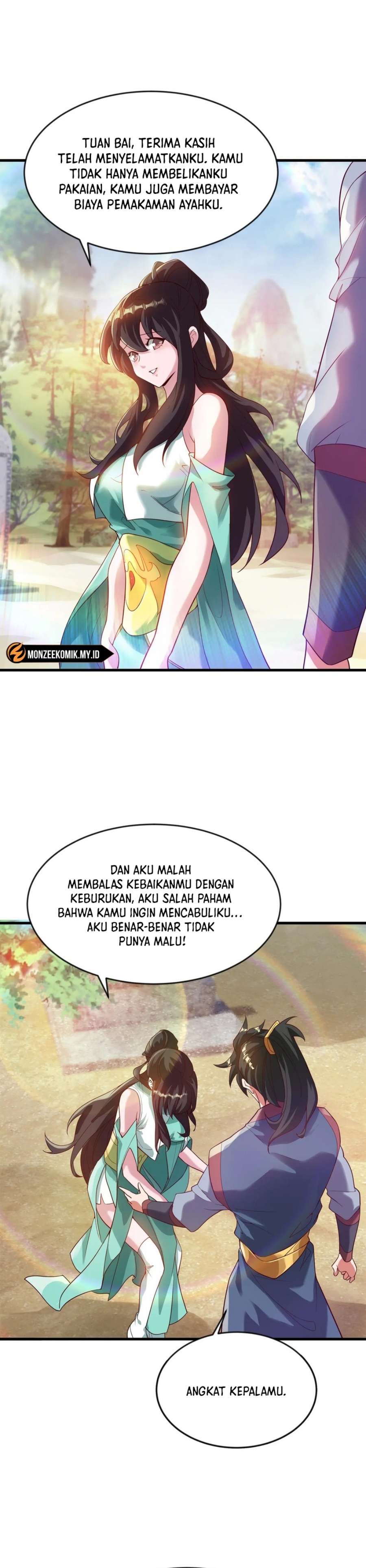 I Scared the Divine Lord as I handed over the Ancient Immortal Pill Chapter 87 Bahasa Indonesia