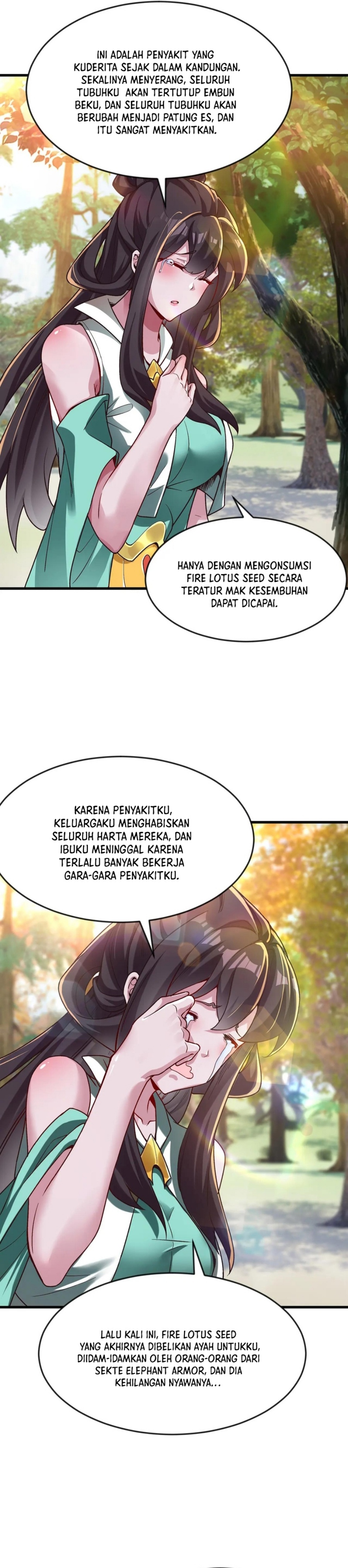 I Scared the Divine Lord as I handed over the Ancient Immortal Pill Chapter 87 Bahasa Indonesia