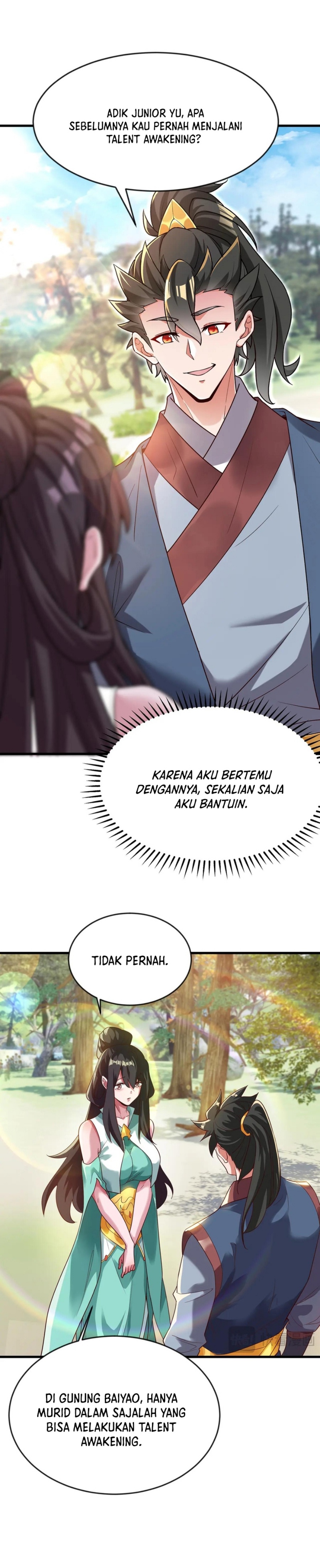 I Scared the Divine Lord as I handed over the Ancient Immortal Pill Chapter 87 Bahasa Indonesia