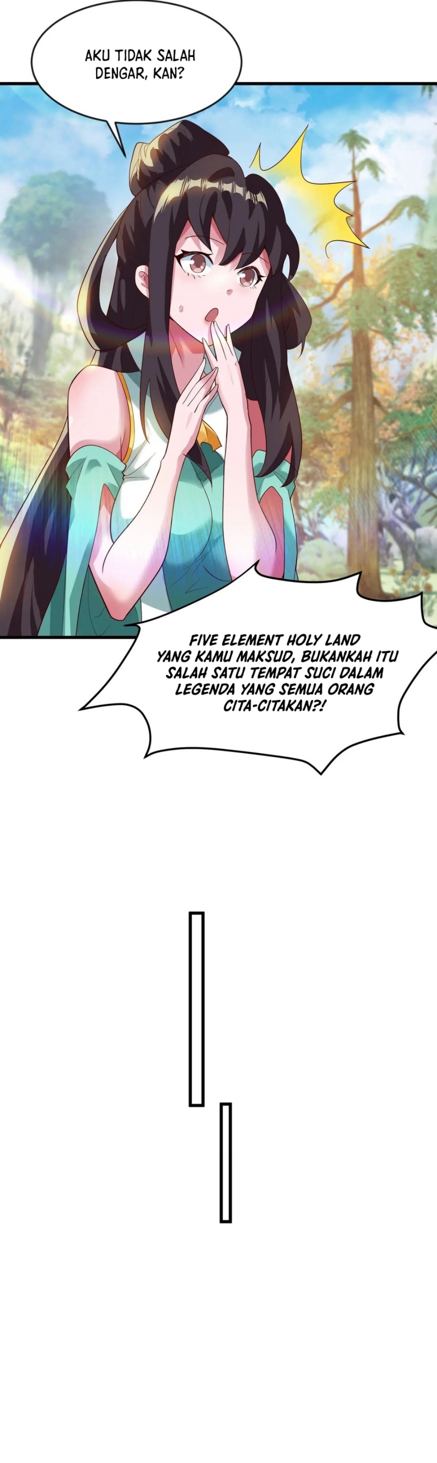 I Scared the Divine Lord as I handed over the Ancient Immortal Pill Chapter 87 Bahasa Indonesia