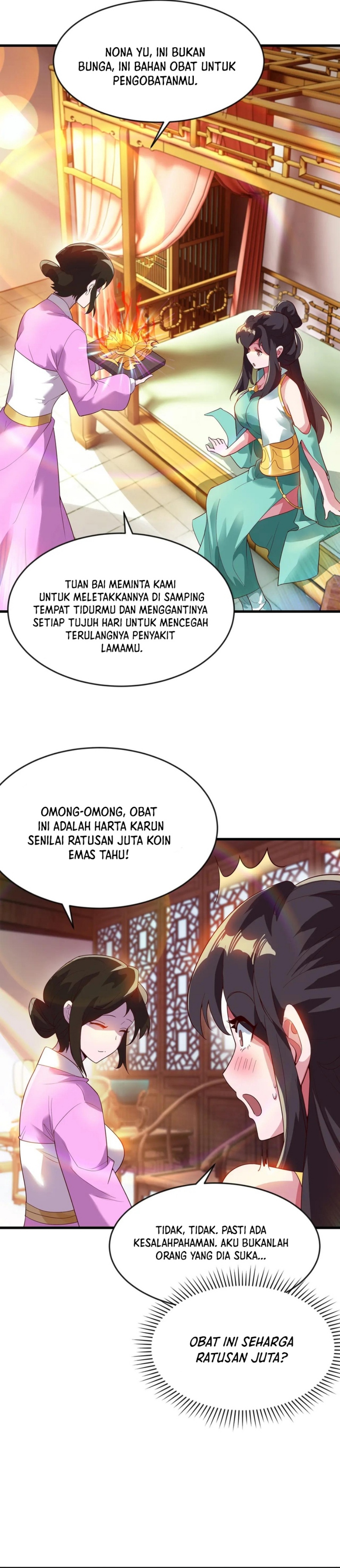 I Scared the Divine Lord as I handed over the Ancient Immortal Pill Chapter 87 Bahasa Indonesia