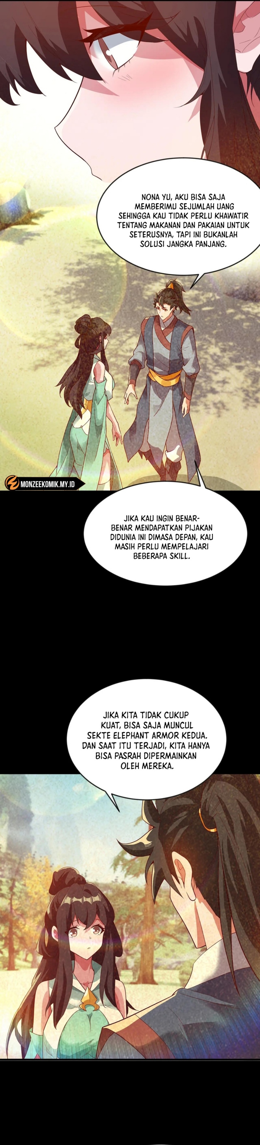 I Scared the Divine Lord as I handed over the Ancient Immortal Pill Chapter 87 Bahasa Indonesia